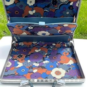 Retro Floral 1960's briefcase